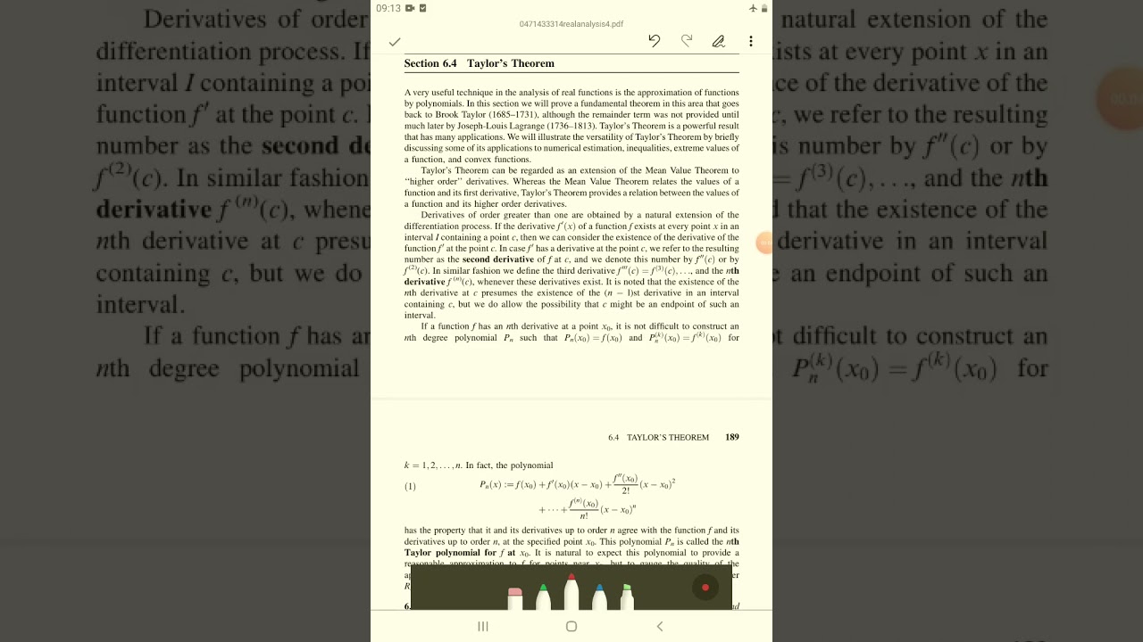 6.4.1 Teorema Taylor - YouTube