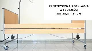 Łóżko rehabilitacyjne, elektryczne Tekvor Care Ecofit S