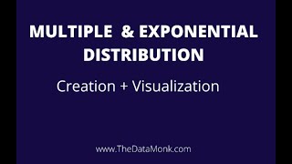 Multinomial, exponential distribution in Python | Part 12 | Complete Numpy Tutorial | The Data Monk