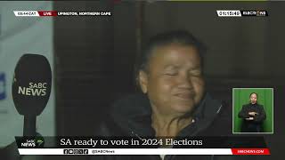 2024 Elections | First voter is ready to cast her vote in Upington