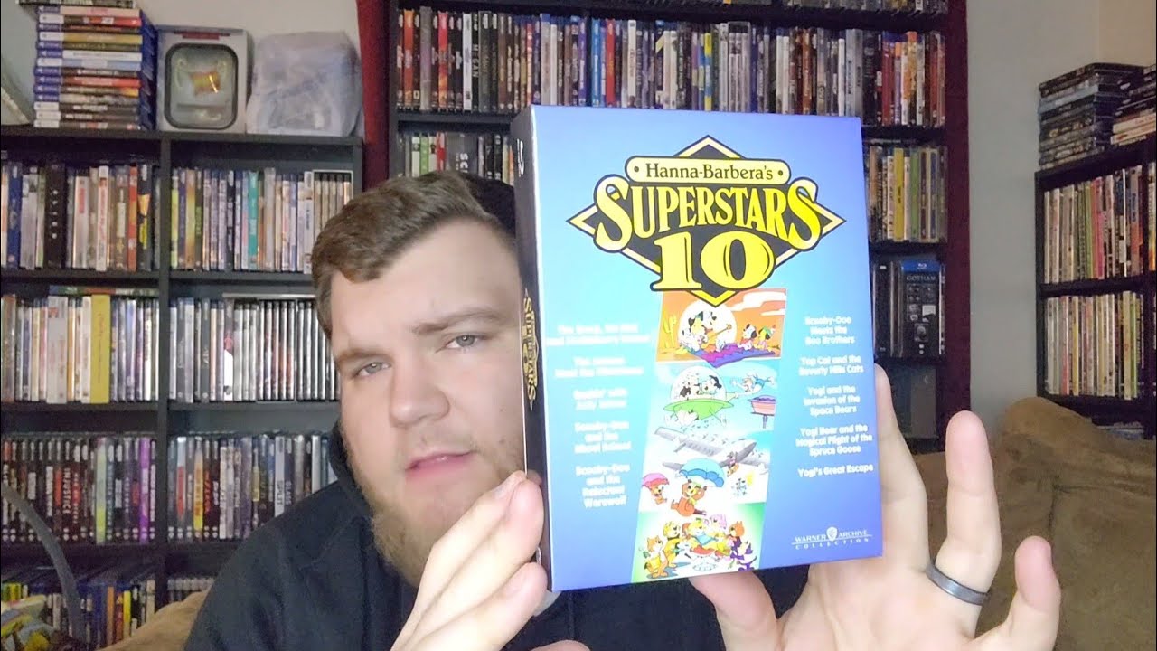 Hanna-Barbera's Superstars 10 Collection Bluray Unboxing & Review - YouTube