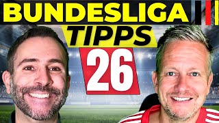 Bundesliga Tipps: Vorhersage zum 26. Spieltag ⚽️ Prgnose & Wetten