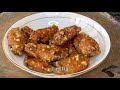 garlic crispy chicken wings crispy on the outside and tender on the inside