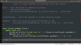 Methods of Thread class | Module 4 | Java Programming | IT Minor | Malayalam