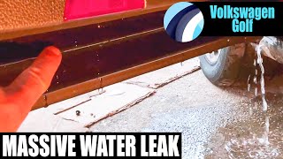 Volkswagen Golf Water Leak │ New Again Water Leaks Found