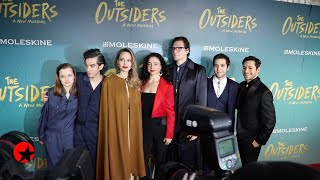 Angelina Jolie and the Company of THE OUTSIDERS Celebrate Opening Night