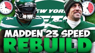 Aaron Rodgers Finally Has Some Weapons! Aaron Rodgers Jets Speed Rebuild! Madden 23 Franchise
