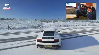 Lamborghini Gallardo Forza Horizon 4 | Logitech g29 gameplay