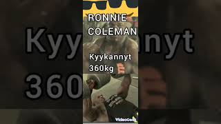 10 faktaa ronnie colemanista (maailman paras kehonrakentaja)