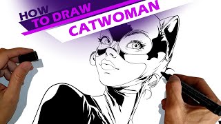 Catwoman - How to draw