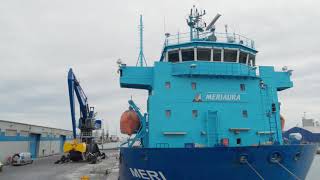 Mantsinen 300M Delivery to Belfast Harbour