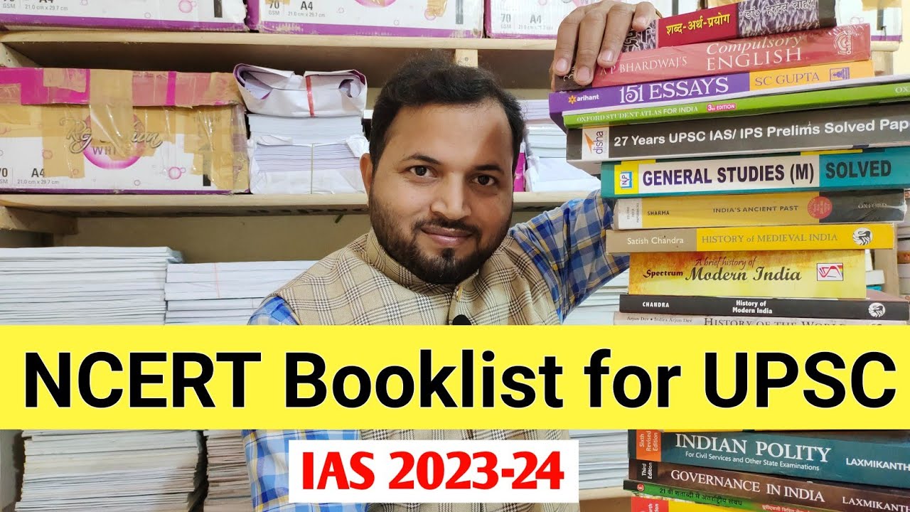 Complete NCERT Booklist For UPSC CSE Prelims + Mains | NCERT Books For ...