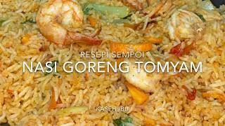 Nasi Goreng Tomyam Mudah