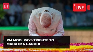 Prime Minister Narendra Modi pays tribute to Mahatma Gandhi on his death anniversary