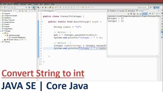 Converting String to Int in Java? | Team MAST