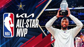Damian Lillard Wins The 2024 #KiaAllStarMVP! | 2024 #NBAAllStar