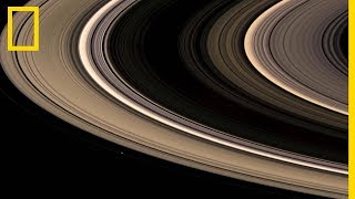 Saturne en image grâce à la sonde Cassini