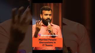 Married People Discussions in an IT Team | Stand-up Shorts