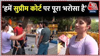 Wrestlers Protest: Delhi के Jantar Mantar पर पहलवानों का धरना प्रदर्शन | Vinesh Phogat | Aaj Tak