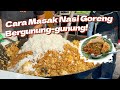 Nasi Goreng 10ribuan Favorit Mahasiswa Darussalam. Nasi Goreng Sektim. Sekali Masak Bergunung-Gunung