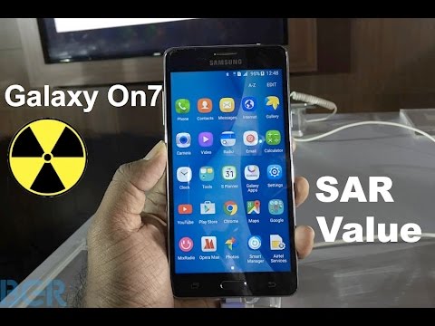 SAR Value of Samsung Galaxy On7 SAR Value of Samsung Galaxy On7