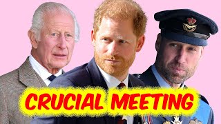 Prince Harry set to hold crucial meeting with King Charles, Prince William