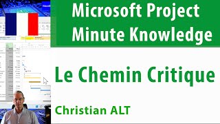 MS Project 2019 ● Le chemin Critique ● Minute Knowledge