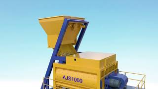 AJ-50 stationary concrete batchingplant introduction - AIMIX GROUP