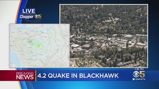 SAN RAMON QUAKE:  A 4.3 quake rattles Greenville Fault near San Ramon