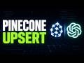 Pinecone Create Index Upsert Vector Embeddings Python 2026