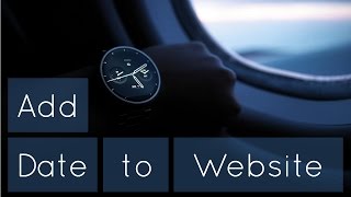 How To Add Date To Website | How To Format Date - JavaScript
