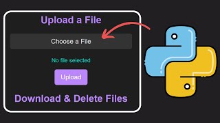 Build a Simple File Sharing App with Flask Upload, Download, and Delete Files