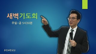 [부산서광교회] 210307_ 고난주간 특별 새벽기도회