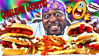 McDonald’s Big Macs MUKBANG | Eating Show | Challenged by @Trejo’s World 먹방 먹방 쇼