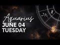Aquarius - Today Horoscope - June 4, 2024