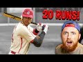 INSANE 20 RUN BATTLE ROYALE GAME! MLB The Show 19