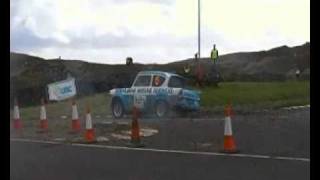 allan mackay's anglia at rally hebrides 2010