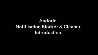 Notification Blocker \u0026 Cleaner