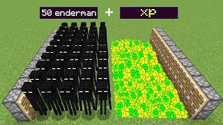 50 enderman + xp = ???