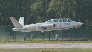 Alpha Jet and Fouga Magister at Belgian Air Force Days 2014 (DutchPlaneSpotter)