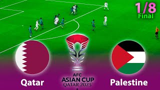 Qatar vs Palestine | قطر ضد فلسطين | #AsianCup2023 - 1/8 Final | AFC ASIAN CUP QATAR 2023™