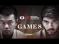 DING vs. GUKESH! FIDE WORLD CHAMPIONSHIP 2024 Game 8 | Second Phase Begins!