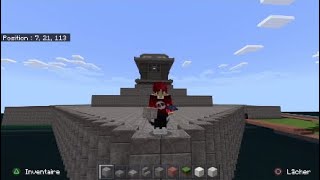 Minecraft construction de la statue de la liberté ep3