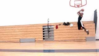 Dre Baldwin: Drop Step Dunks Pt. 1 | Blake Griffin NBA Post Moves Vertical Jump Training