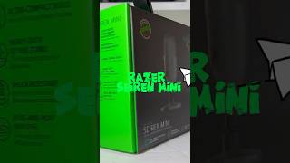 Razer seiren mini - идеальная картошечка #распаковка #микрофон #razer