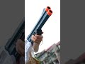 winchester m1887 shell ejecting soft bullet shotgun review 2022 realistic blaster airsoft toy gun