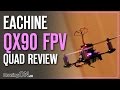 DroningON | Eachine QX90 Review, Unboxing, Flight Test & Improvements