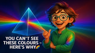 Colours Beyond Human Eyes — The Hidden Spectrum of Light 👁️✨