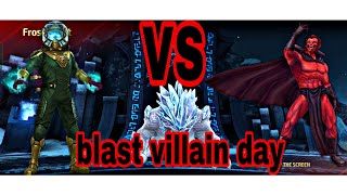 mysterio vs mephisto in abx blast villain day mff