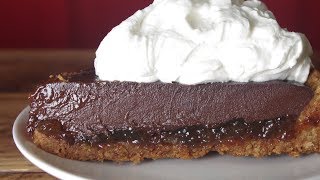 How To Make Decadent Grand Marnier Orange Chocolate Pie - Recipe